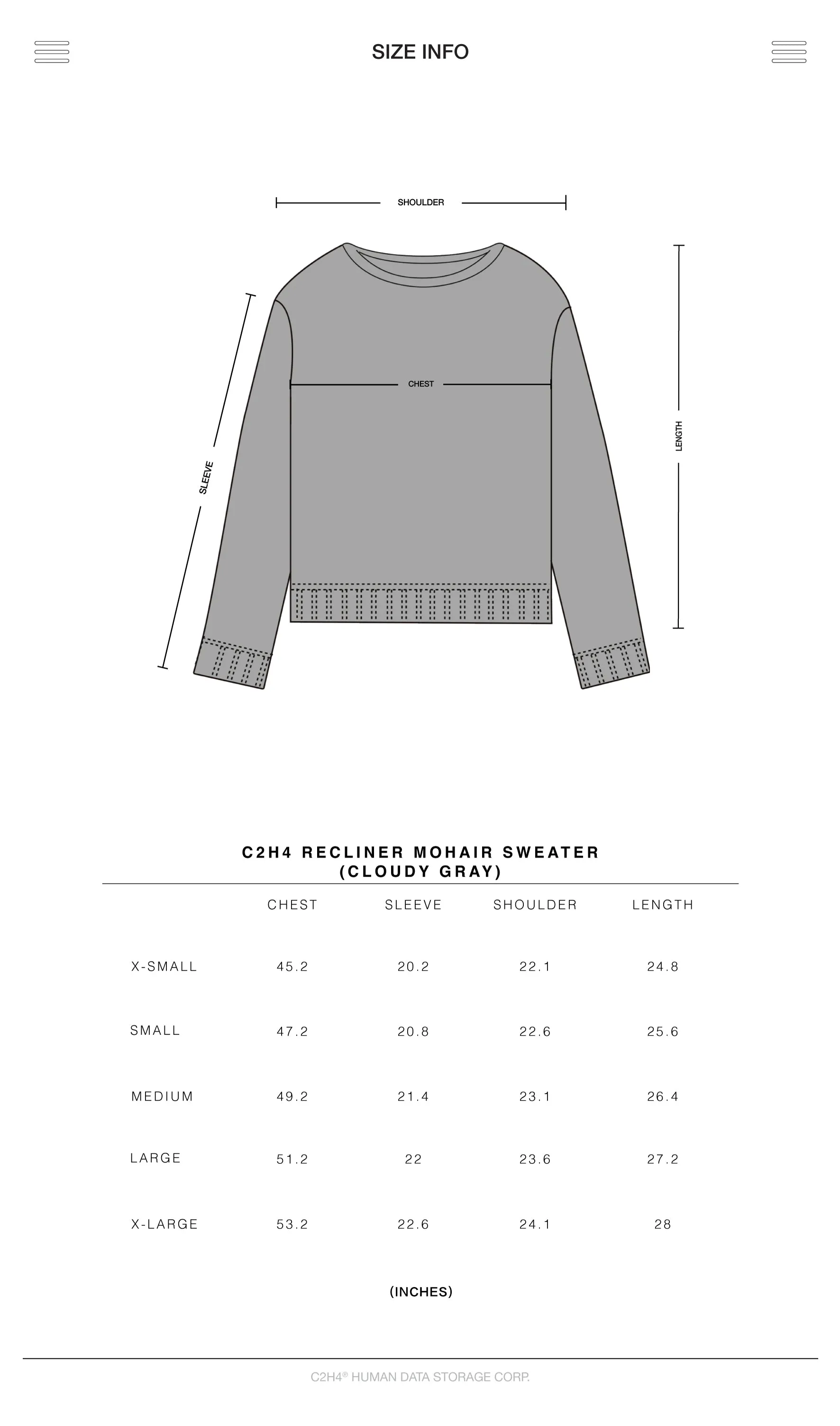 007 - Recliner Mohair Sweater