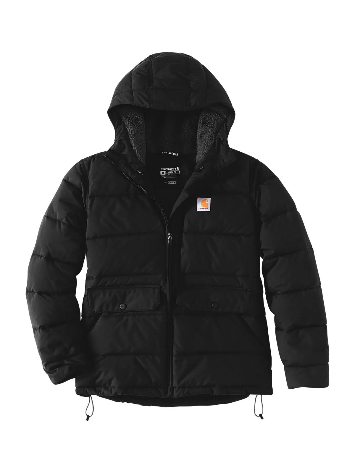 105457 Women's Work Jacket Montana Lined Carhartt - Black - L