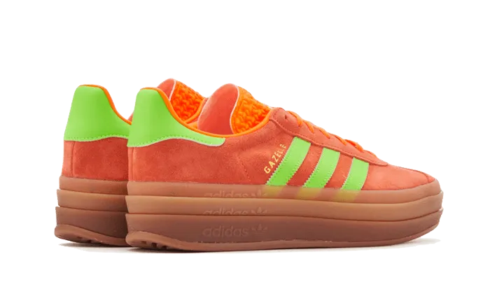 Adidas Gazelle Bold Solar Orange Solar Green