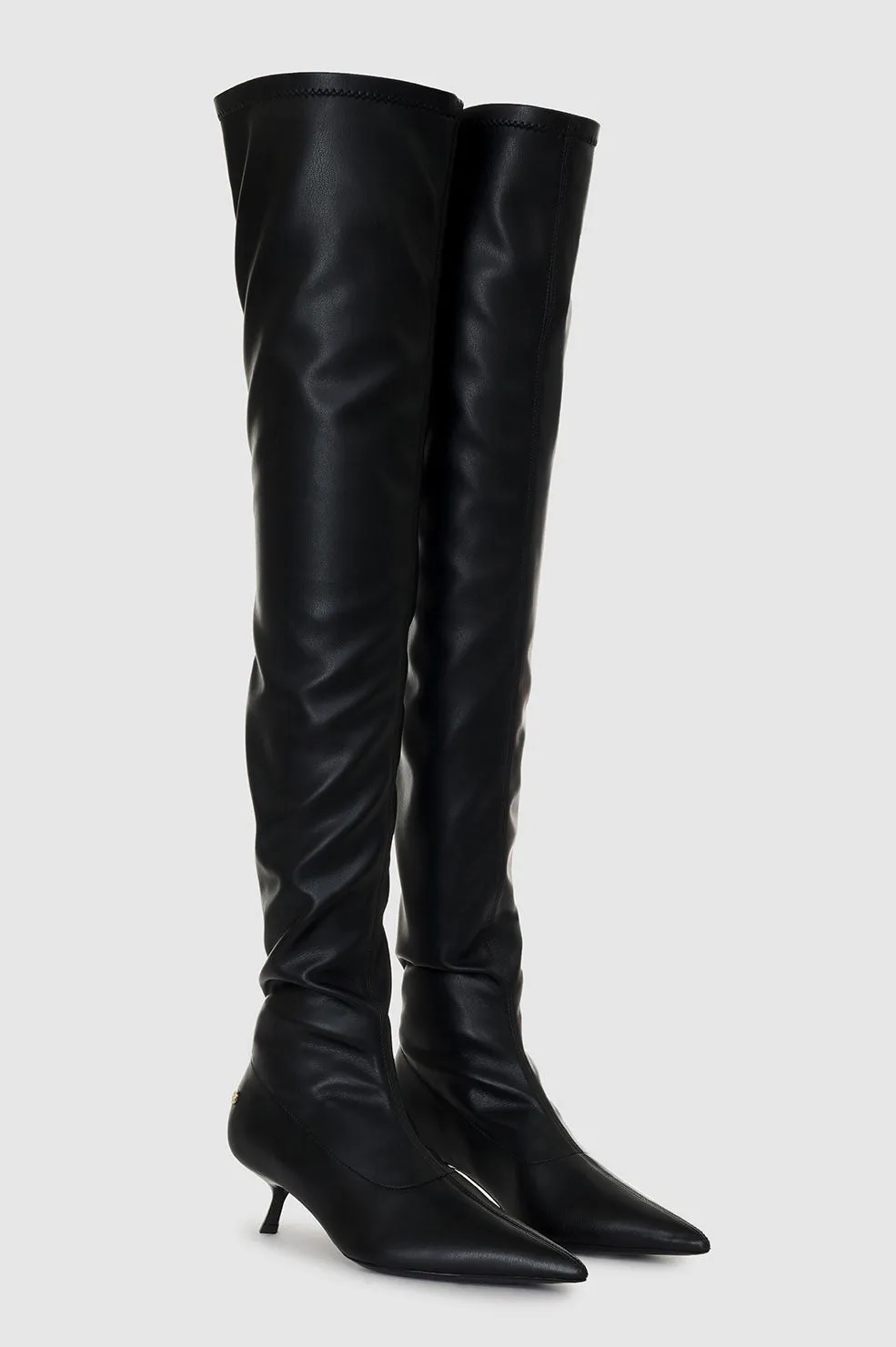  Anine Bing      Over The Knee Hilda Boots - Black 