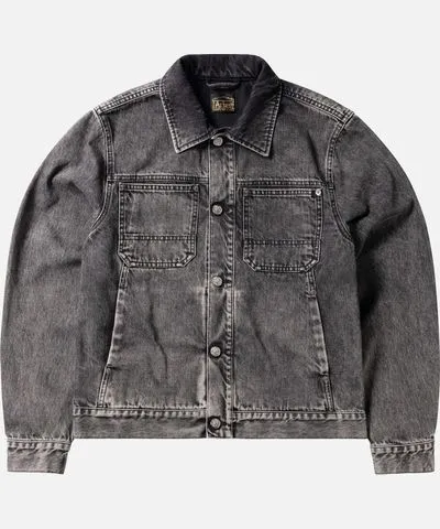 Aries Acid-Wash Denim Work Jacket