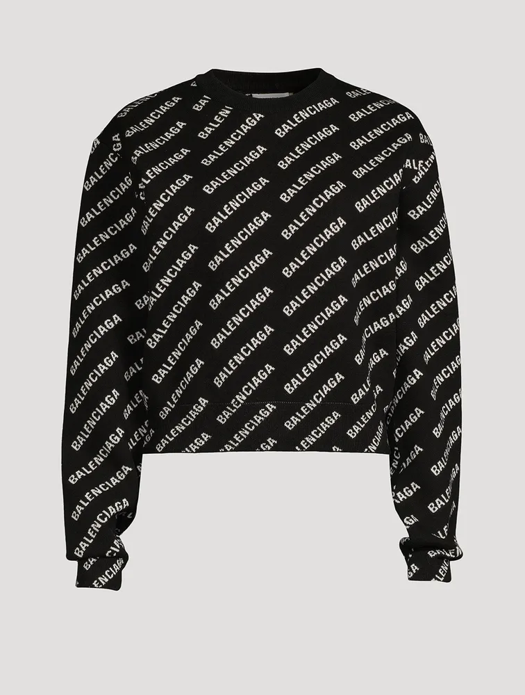 BALENCIAGA Mini Logo Sweater