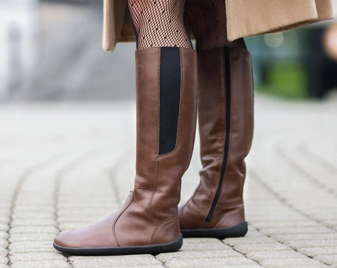 Barefoot long boots Be Lenka Sierra - Dark Brown