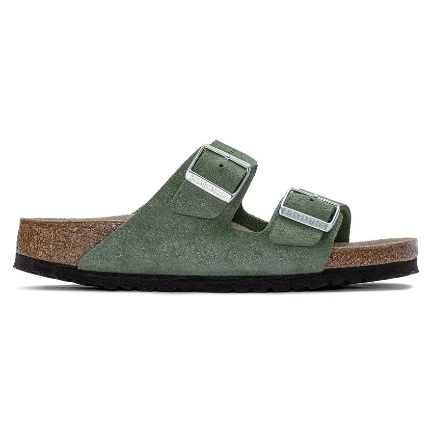 Birkenstock Womens Arizona Slide On Sandals- Thyme