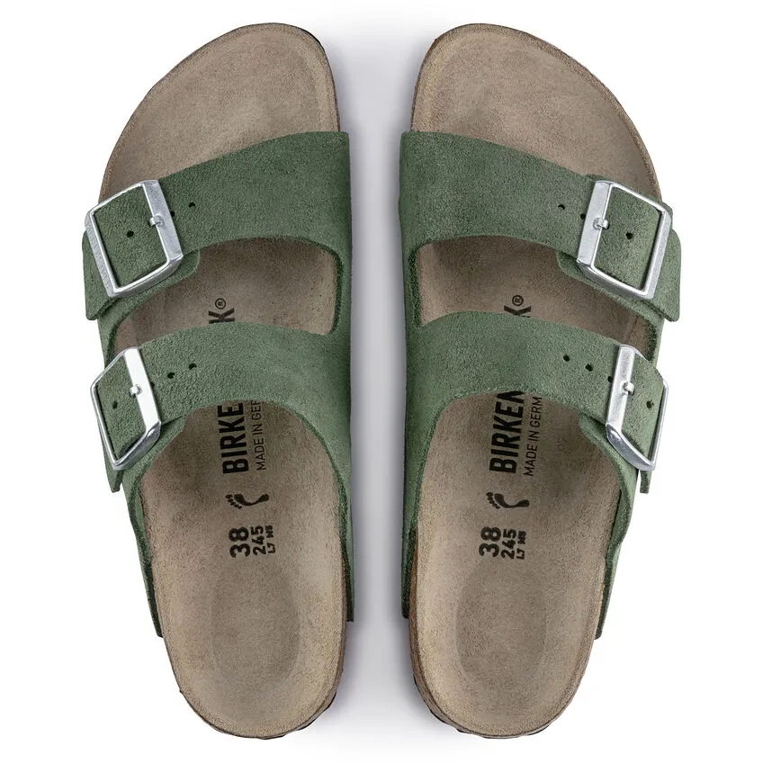 Birkenstock Womens Arizona Slide On Sandals- Thyme