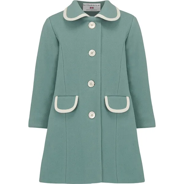 Britannical Kensington Coat, Royal Duck Egg