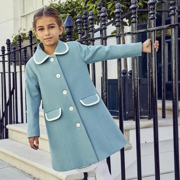 Britannical Kensington Coat, Royal Duck Egg