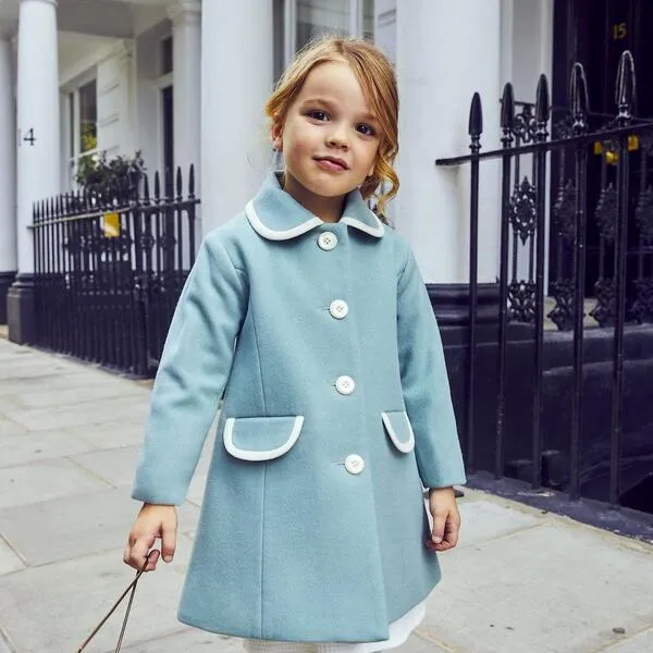 Britannical Kensington Coat, Royal Duck Egg