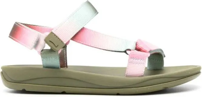 Camper Match Twins ombré-effect sandals Green