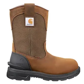 Carhartt IRONWOOD WATERPROOF 11 SOFT TOE WELLINGTON 10M Bison Brown Oil Tan