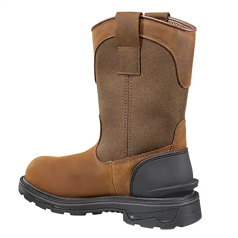 Carhartt IRONWOOD WATERPROOF 11 SOFT TOE WELLINGTON 10M Bison Brown Oil Tan