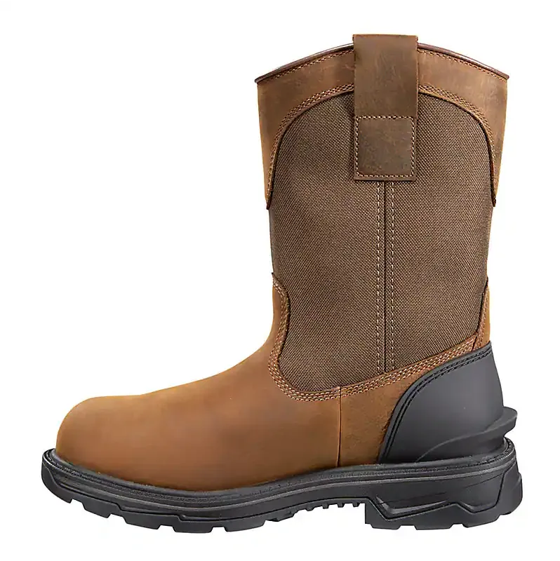 Carhartt IRONWOOD WATERPROOF 11 SOFT TOE WELLINGTON 10M Bison Brown Oil Tan