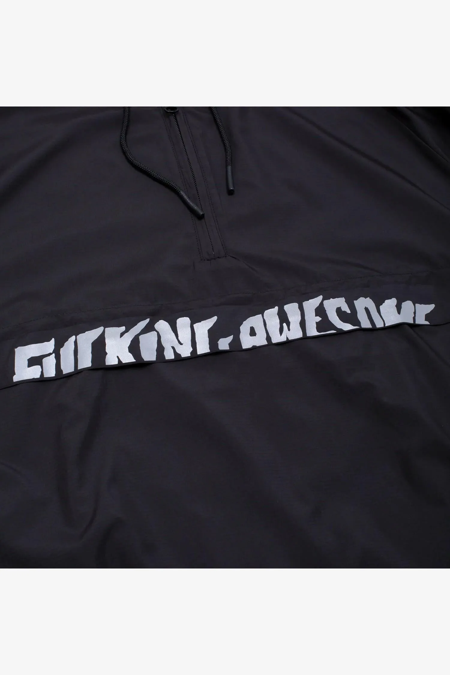 Cut Off Logo Anorak Pullover