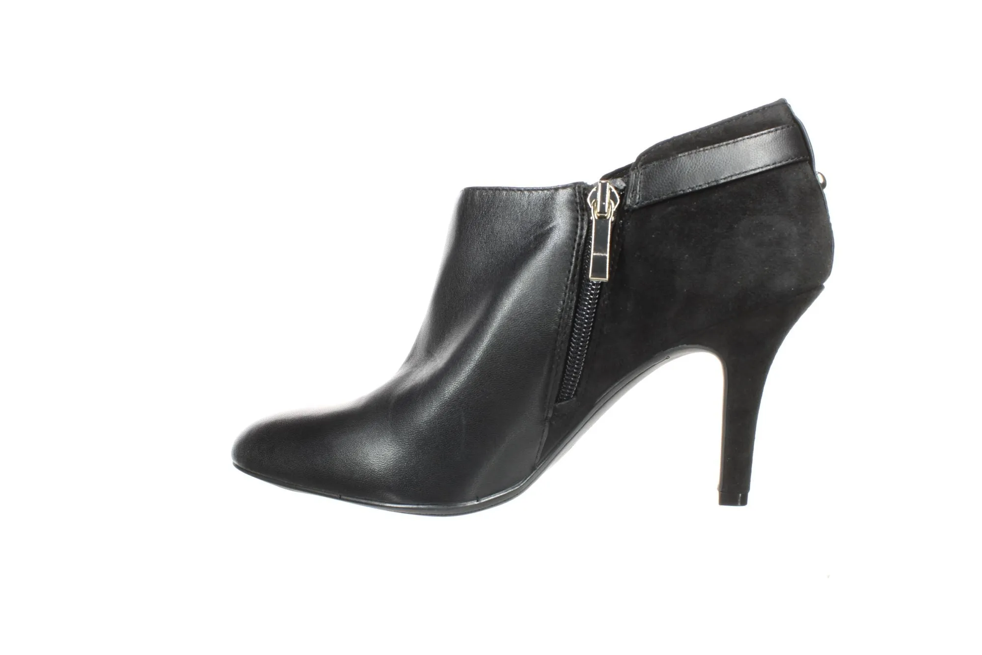 Essex Lane Black Womens Bootie Sz 10