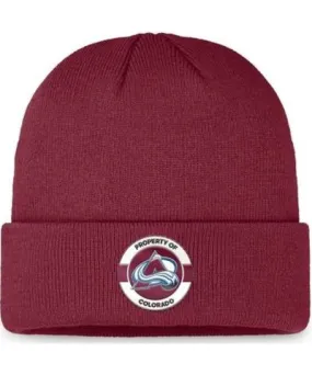 Fanatics Men's NHL Fanatics Colorado Avalanche Authentic Pro Training Camp Cuffed Knit Hat