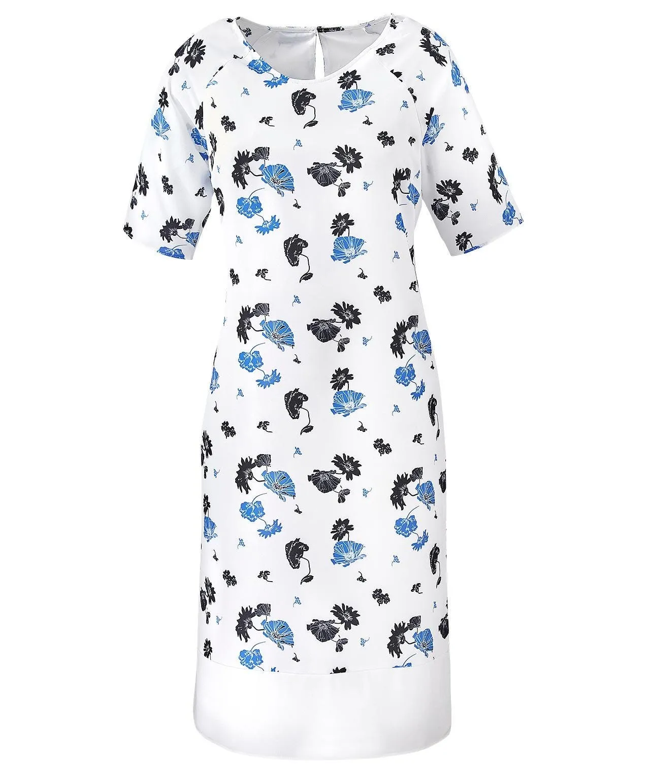 Floral Printed Shift Dress