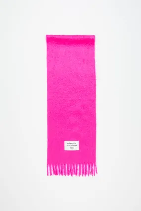 Fringe alpaca scarf