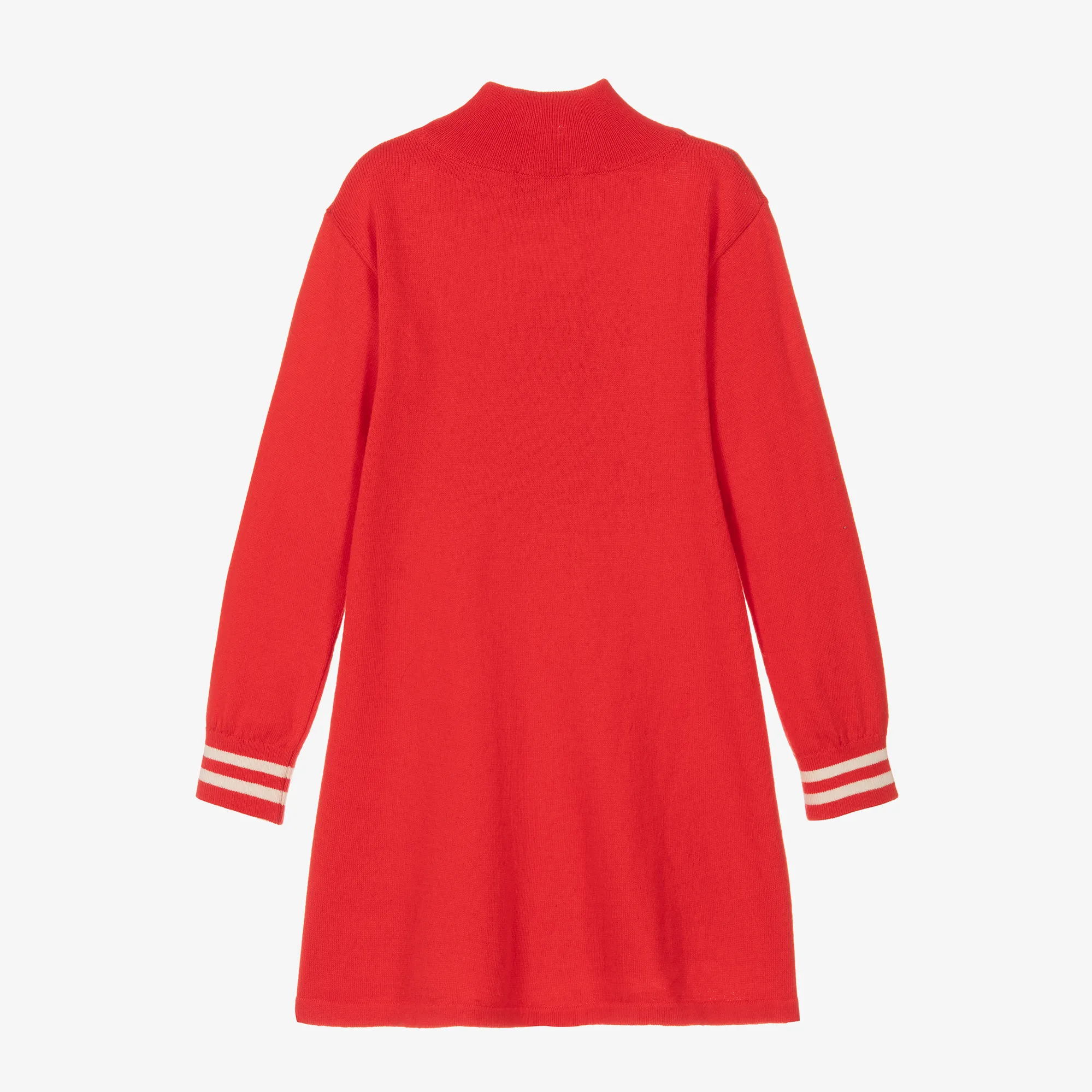 Girls Red Sweater Dress