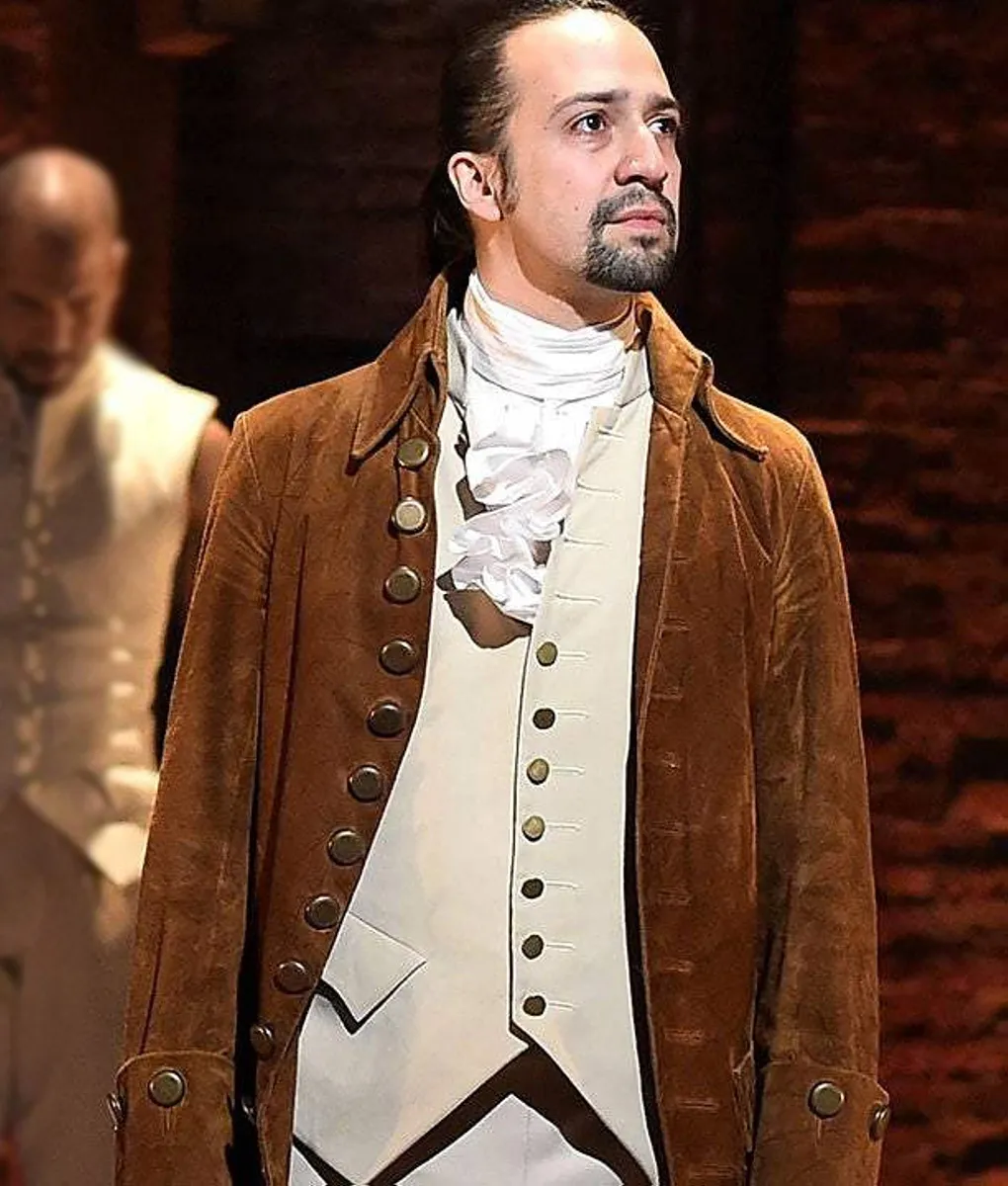 Hamilton Lin-Manuel Miranda Brown Coat