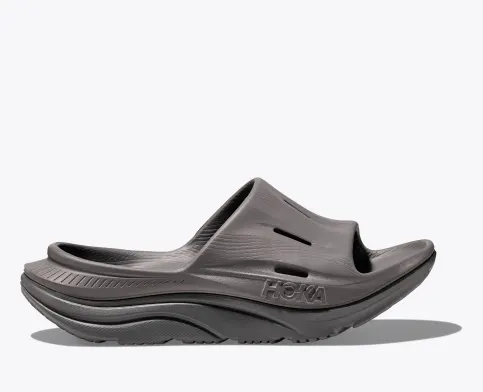 Hoka Men’s ORA Recovery Slide 3 Sandals-Grey