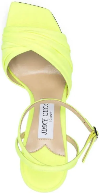 Jimmy Choo Basil 95mm sandals Green