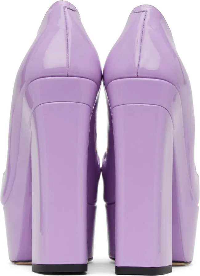 Jimmy Choo Purple Diamond Tilda 140 Heels