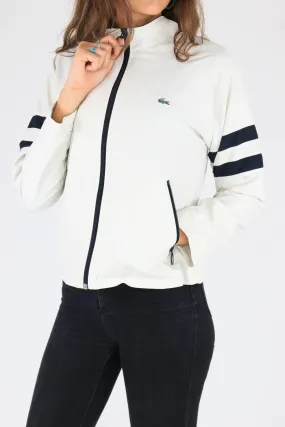 Lacoste Shell Suit Jacket Cream Small