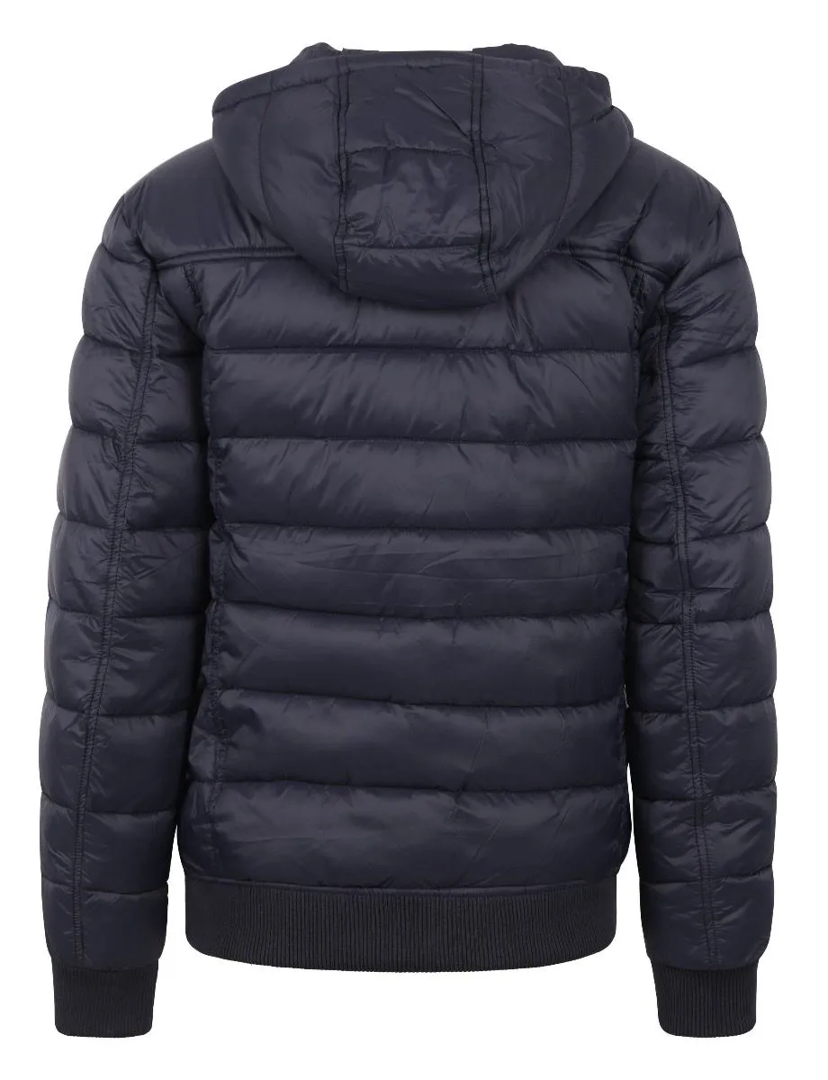 Lyle & Scott Wadded Quilted Jacket Dark Navy