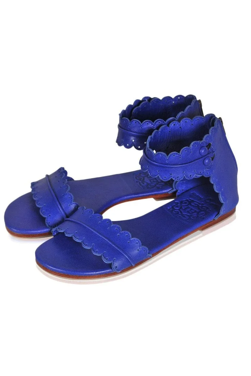 Midsummer Sandals in Royal Blue