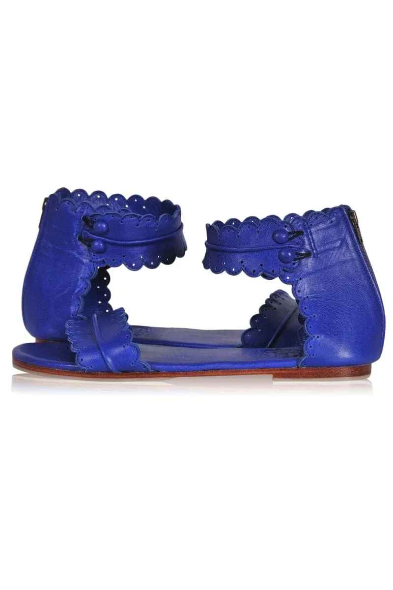 Midsummer Sandals in Royal Blue