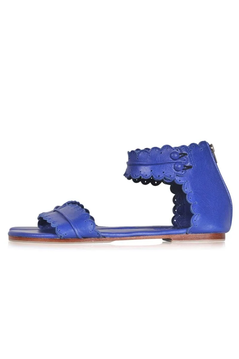 Midsummer Sandals in Royal Blue