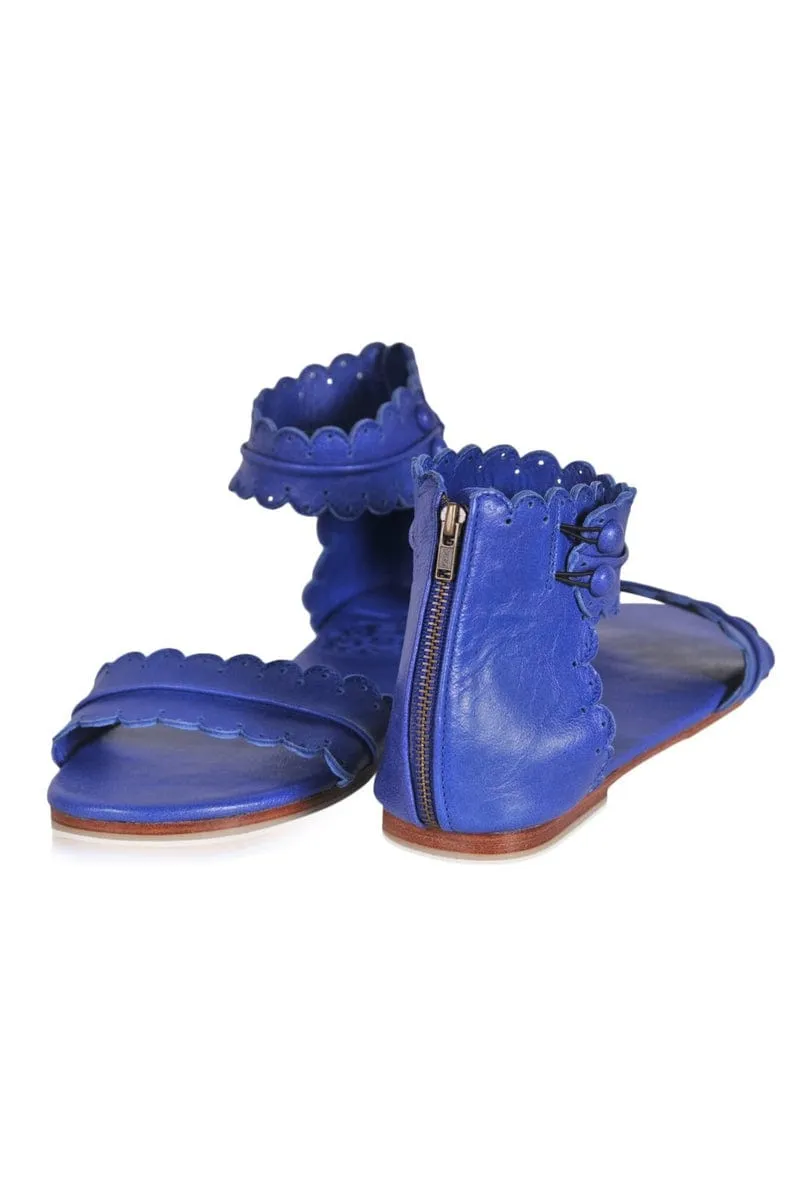 Midsummer Sandals in Royal Blue