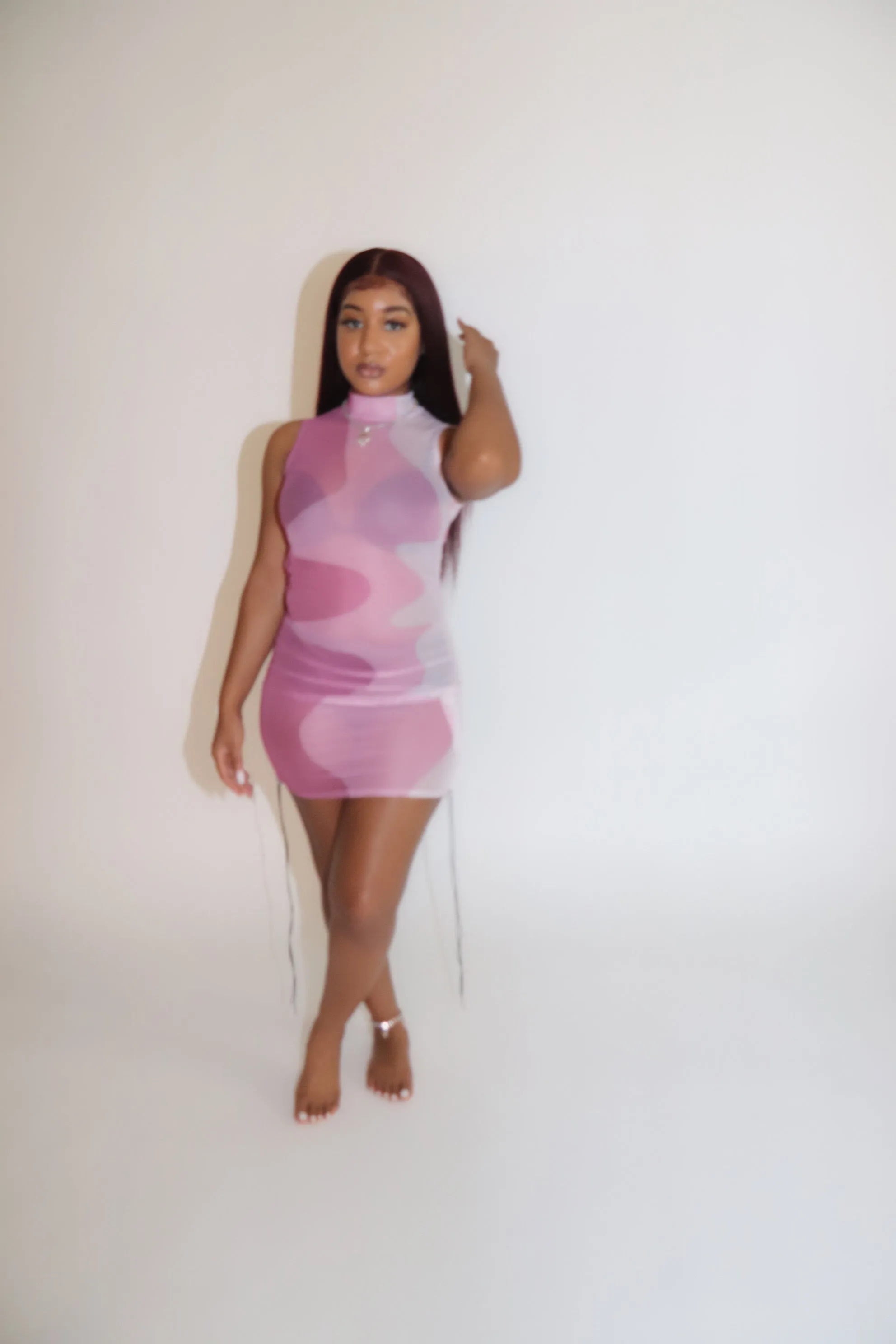 Mini Mesh Dress