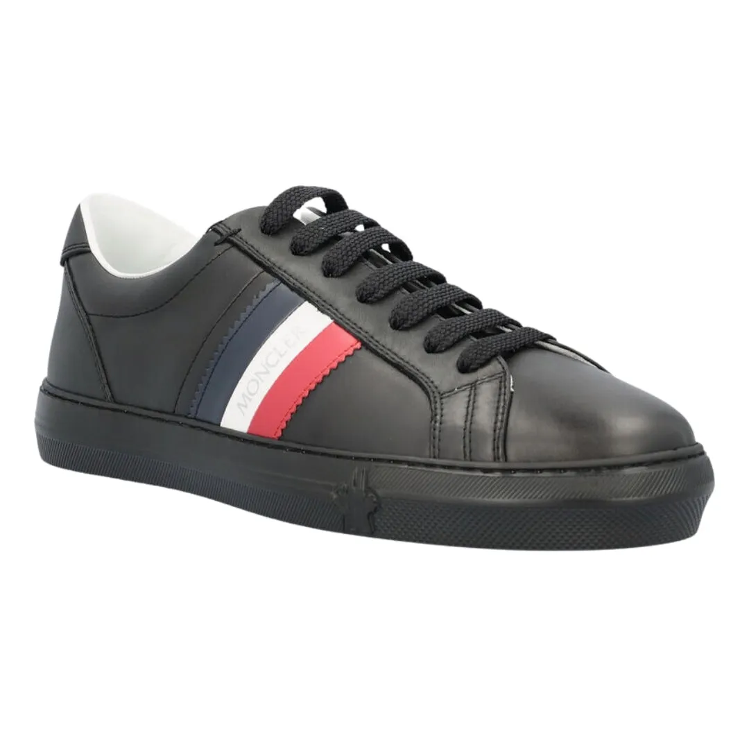 Moncler Monaco Low Top Black Trainers