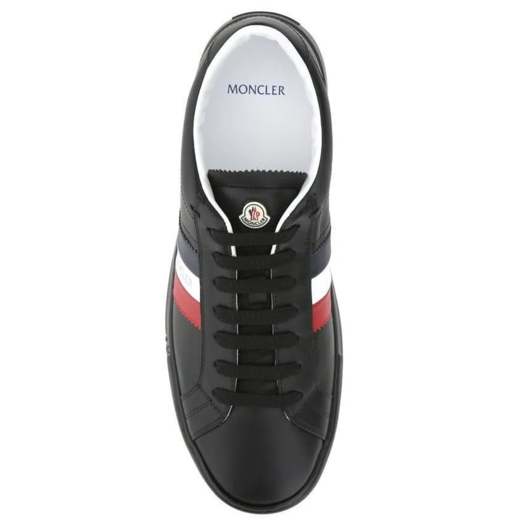 Moncler Monaco Low Top Black Trainers