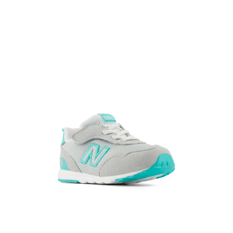 New Balance Infant & Youth 515 NEW-B Hook & Loop Shoe - NW515KCJ (X-Wide)