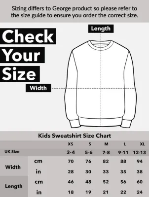 NW2 Winnie The Pooh Holidays Kids White Sweatshirt | Sweatshirts & Hoodies | George at ASDA