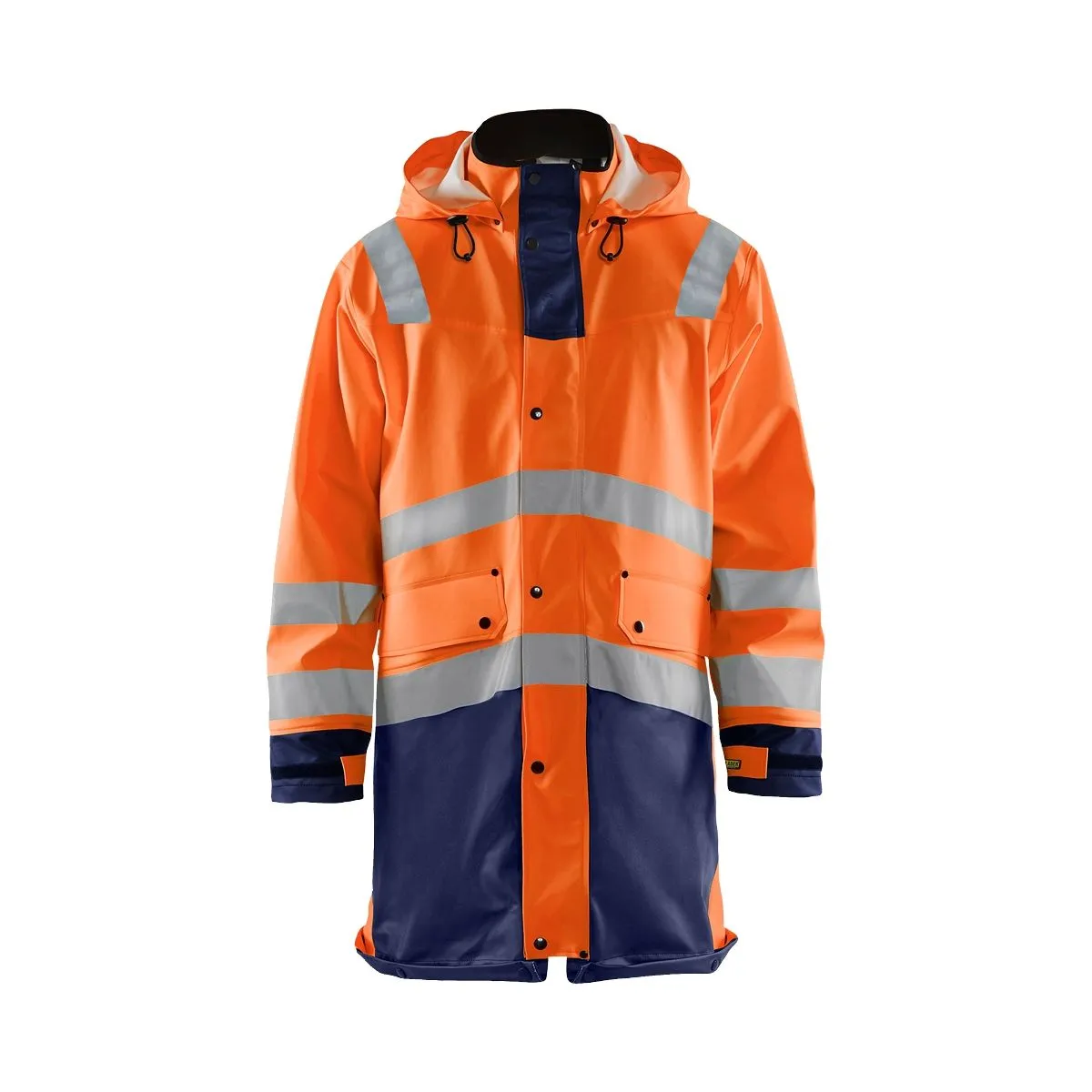 Rain Coat High Vis Level 2 4306 High Vis Geel/Zwart - Blåkl