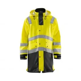 Rain Coat High Vis Level 2 4306 High Vis Geel/Zwart - Blåkl