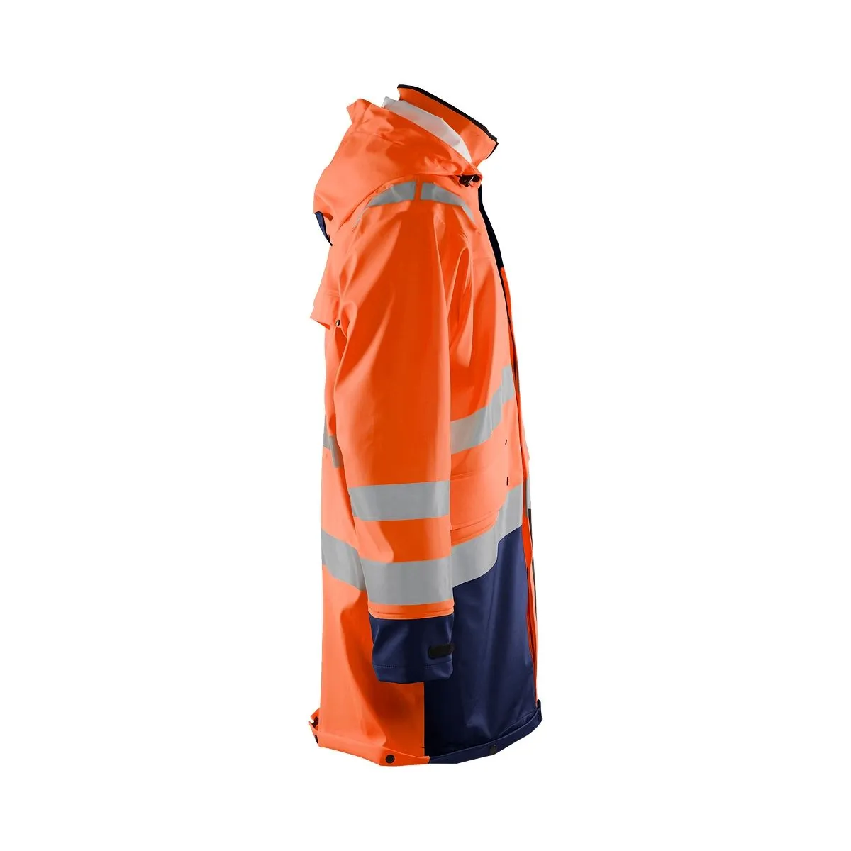 Rain Coat High Vis Level 2 4306 High Vis Geel/Zwart - Blåkl