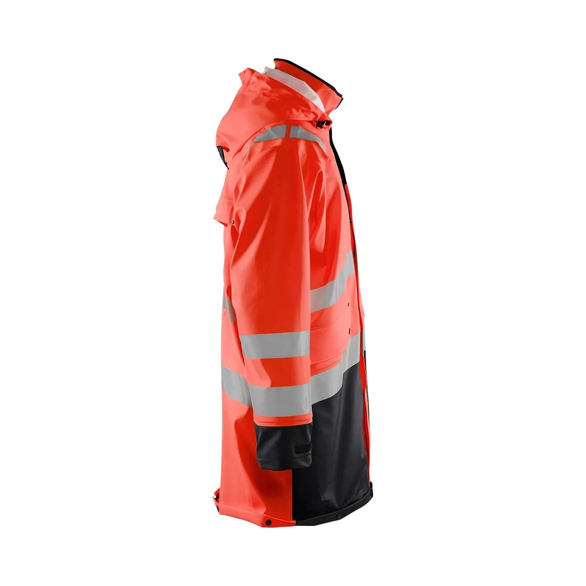 Rain Coat High Vis Level 2 4306 High Vis Geel/Zwart - Blåkl