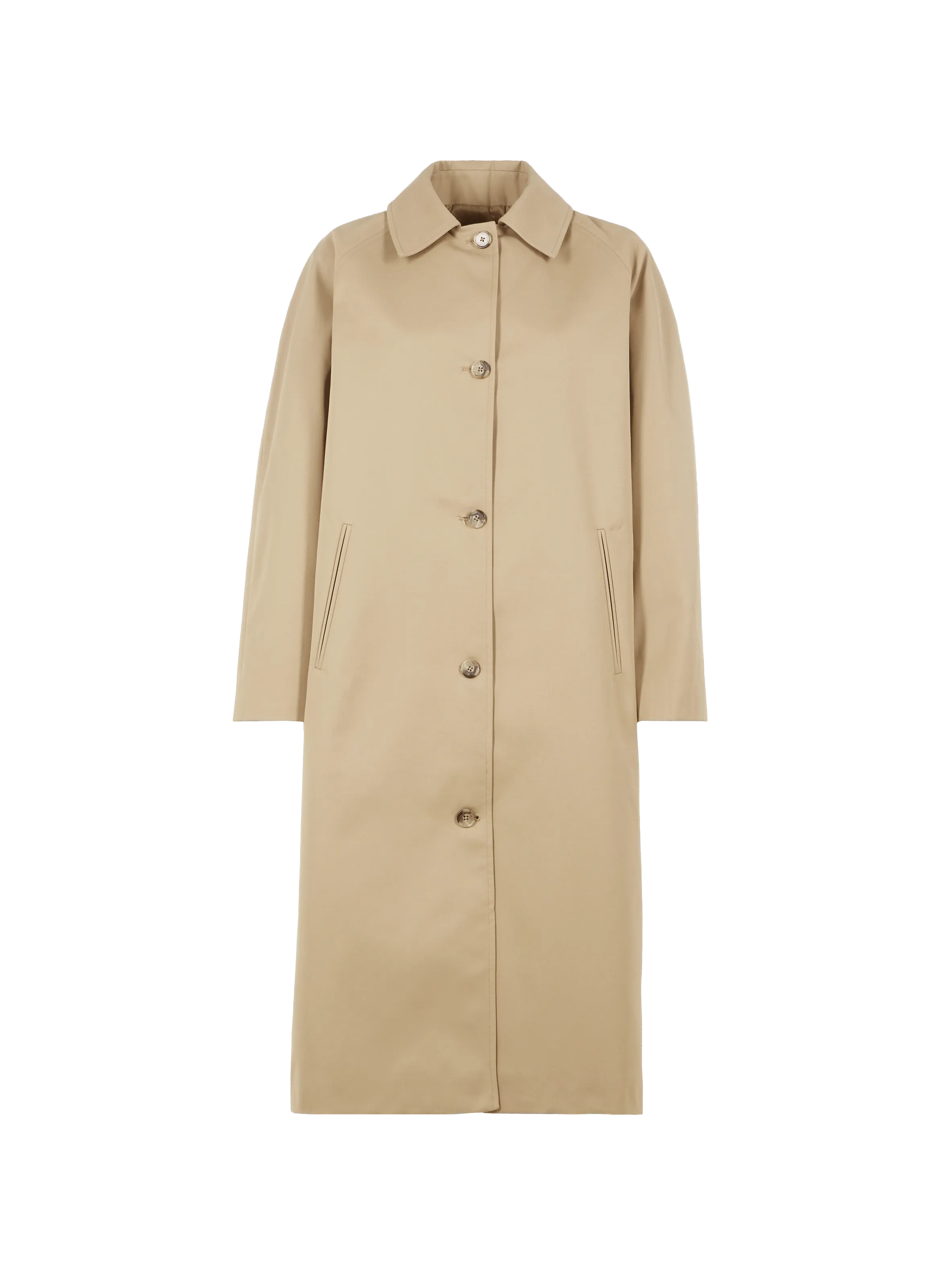 Saison 1865  Cotton trench coat - Brown