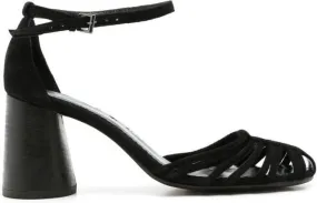 Sarah Chofakian Cyril 65mm caged sandals Black