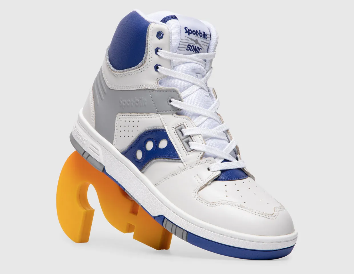 Saucony Spot-Bilt Sonic High White / Royal