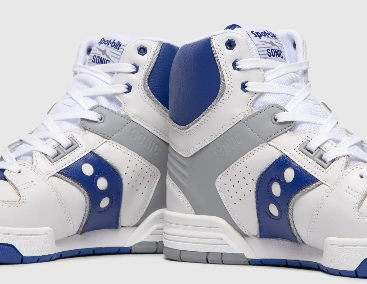 Saucony Spot-Bilt Sonic High White / Royal