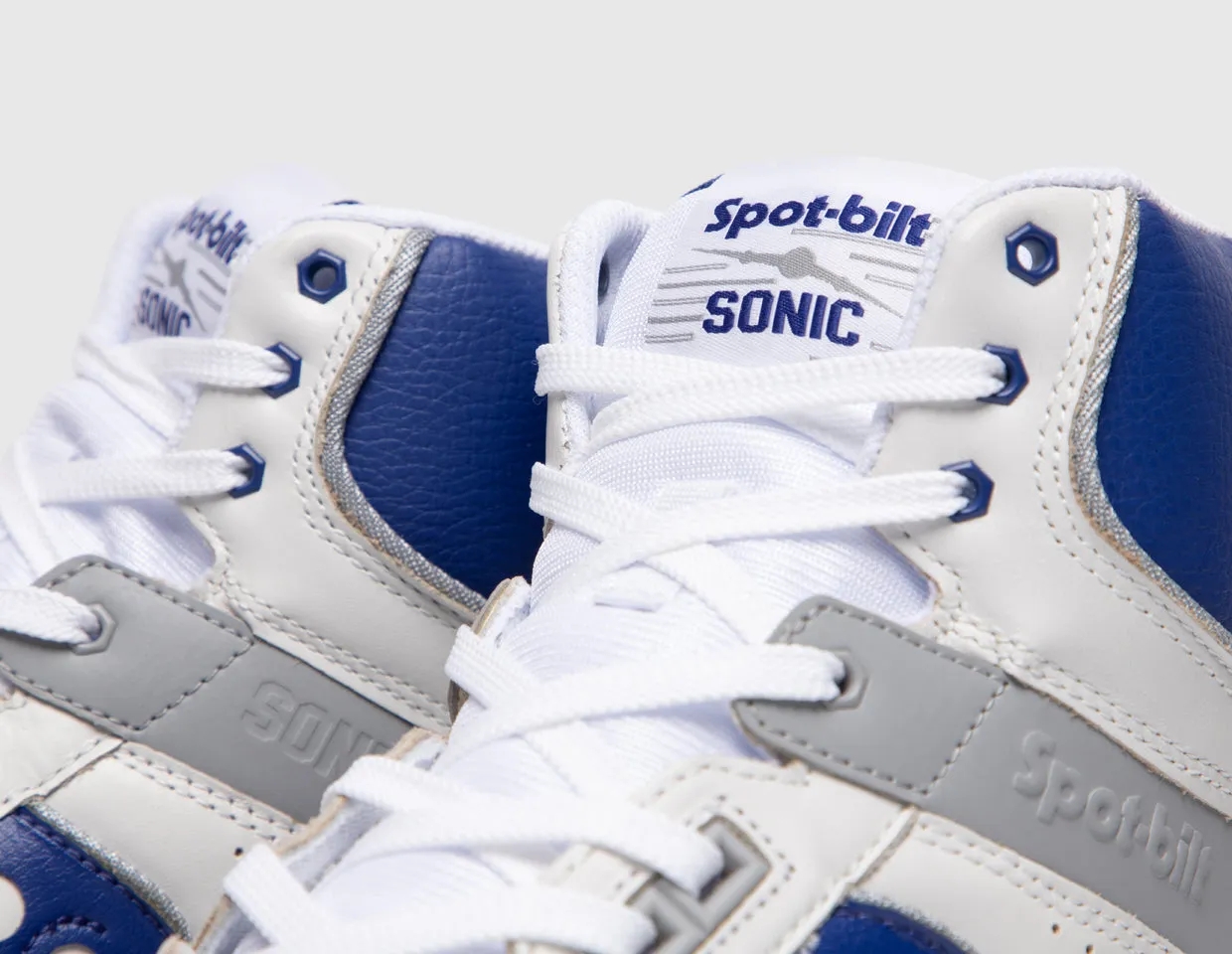 Saucony Spot-Bilt Sonic High White / Royal