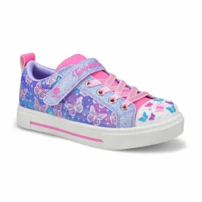 Soft Moc Girls  Twinkle Sparks Sneaker - Lavender/Multi