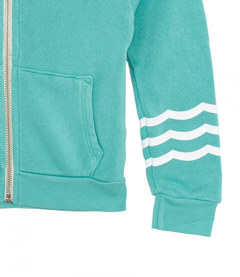 SOL ANGELESKIDS COASTAL WAVES ZIP HOODIE