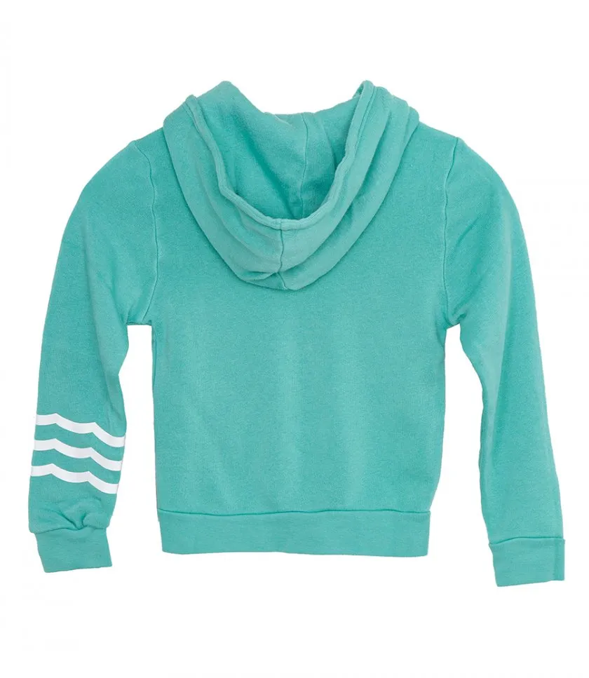 SOL ANGELESKIDS COASTAL WAVES ZIP HOODIE