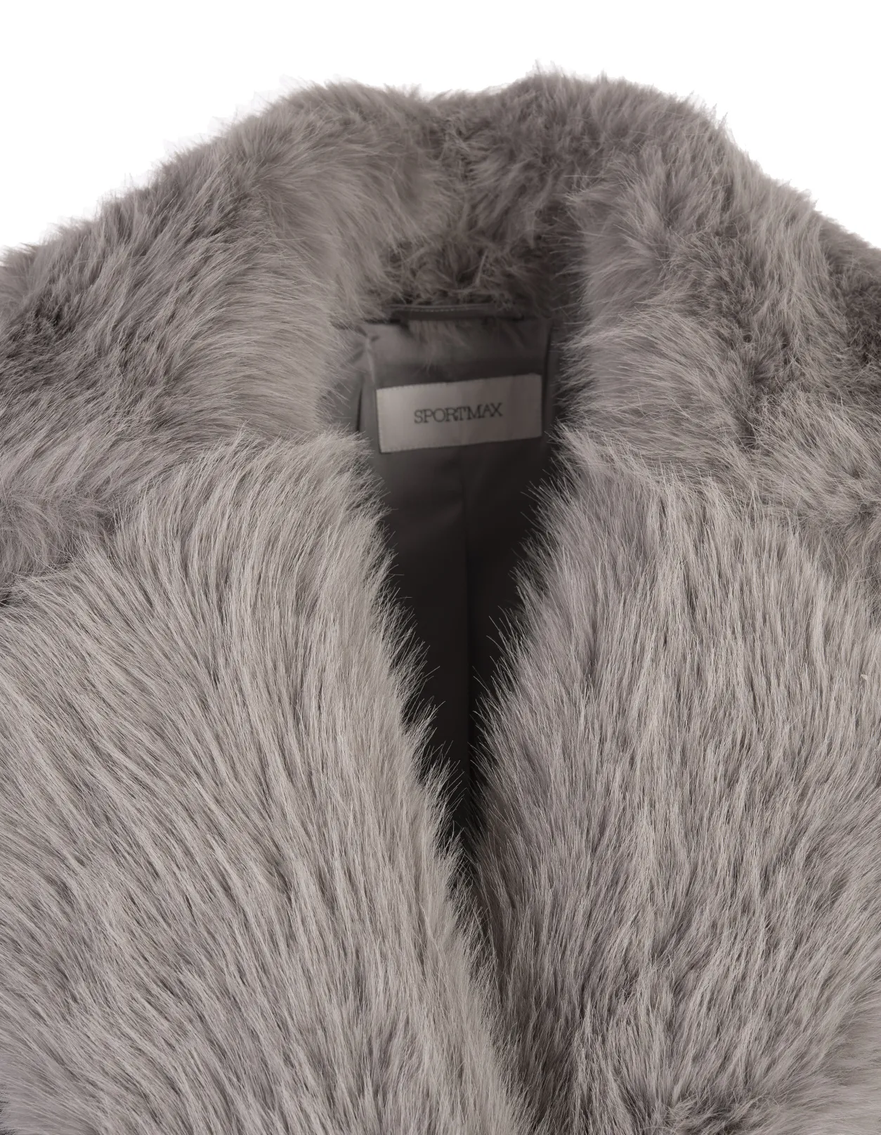 SPORTMAX Grey Manico Coat